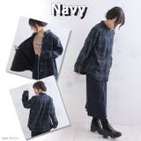 裏フリース レギュラーシャツ 大きいサイズ | A Happy Marilyn | 詳細画像14 