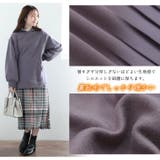 お出かけ裏起毛 バックプリーツ パーカー | A Happy Marilyn | 詳細画像7 