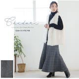 MAGICALSHAPELINE 裏ベロア マーメイドスカート | A Happy Marilyn | 詳細画像16 