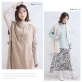 暖かいのに蒸れにくい 春まで使える リブタートルカットソー | A Happy Marilyn | 詳細画像17