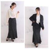 Rin ファンシーツイード マーメイドスカート | A Happy Marilyn | 詳細画像14 