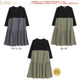 pastelleaf 裾ギャザー フレアワンピース | A Happy Marilyn | 詳細画像2