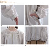 Rin 微光沢ツイル ギャザージャケット | A Happy Marilyn | 詳細画像19 