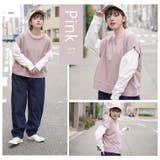 USAコットンスウェット 裾サイドボタン ベスト | A Happy Marilyn | 詳細画像14 