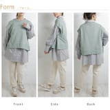 USAコットンスウェット 裾サイドボタン ベスト | A Happy Marilyn | 詳細画像17 