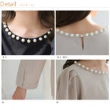 Rin 綺麗のための嬉しい3つの機能 パールブラウス | A Happy Marilyn | 詳細画像19 