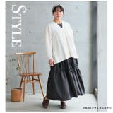 ぽっちゃりさんのために作った 綿混ワッフル素材 Vネックカーディガン | A Happy Marilyn | 詳細画像17 