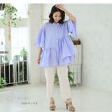 Rin アシメティアード 麻調シアーブラウス | A Happy Marilyn | 詳細画像11 