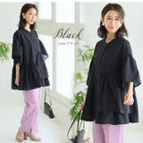 Rin アシメティアード 麻調シアーブラウス | A Happy Marilyn | 詳細画像13 