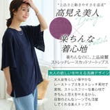 Rin ストレッチ上品レース 袖下スリットカットソートップス | A Happy Marilyn | 詳細画像5 