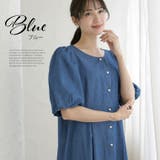 Rin タック美人 レーヨン麻ワンピース | A Happy Marilyn | 詳細画像16 