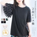 袖2段レース カットソー プルオーバー | A Happy Marilyn | 詳細画像1 