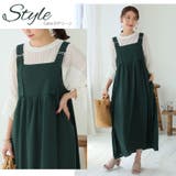 Rin バックゴムで着心地美人 肩ベルトジャンパースカート | A Happy Marilyn | 詳細画像11 