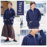 【裏起毛の服苦手さんにおススメ】ゆるシルエット ハーフ ジップ | A Happy Marilyn | 詳細画像16 