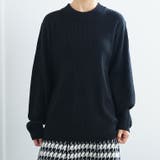 ブラック | Tシャツ感覚で着れる カメレオン級の着回しが叶う リブ | A Happy Marilyn