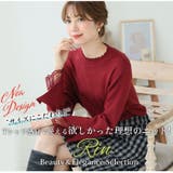 Rin 華やぎ美人袖レース ラメリブニット | A Happy Marilyn | 詳細画像4