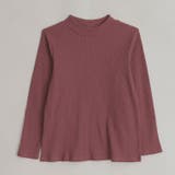 ダークピンク | ハイネック リブ トップス | A Happy Marilyn