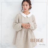 2way ふくれジャガード ペプラムトップス | A Happy Marilyn | 詳細画像12 