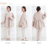 2way ふくれジャガード ペプラムトップス | A Happy Marilyn | 詳細画像14 