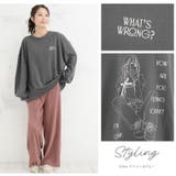 立体リボン ロゴTC裏毛 スウェット | A Happy Marilyn | 詳細画像8