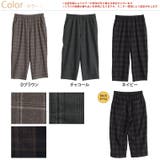 Rin チェック柄 ゆるワイドパンツ | A Happy Marilyn | 詳細画像2