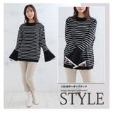 袖フレアデザイン 配色 パイピング | A Happy Marilyn | 詳細画像18 