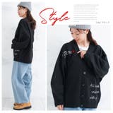 ゆるっとまるっと包み込んでた体型カバーが叶う ハート刺繍入り カーディガン | A Happy Marilyn | 詳細画像15