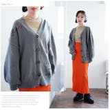 ゆるっとまるっと包み込んでた体型カバーが叶う ハート刺繍入り カーディガン | A Happy Marilyn | 詳細画像16