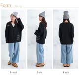 ゆるっとまるっと包み込んでた体型カバーが叶う ハート刺繍入り カーディガン | A Happy Marilyn | 詳細画像17