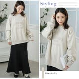 毛玉のお悩み解決!ゆるっとラフ 洗練お洒落な 裏起毛 | A Happy Marilyn | 詳細画像18