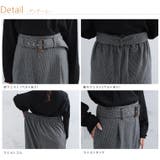 タック ワイドパンツ レディース | A Happy Marilyn | 詳細画像11