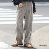伸び楽check ツータック バギーパンツ | A Happy Marilyn | 詳細画像12