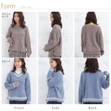 短丈なのに着やすい！ネックが選べる2デザイン トレンド細 ケーブルニット | A Happy Marilyn | 詳細画像20 