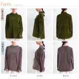 楽してお洒落Aライン シアーベロアトップス プチハイ | A Happy Marilyn | 詳細画像20