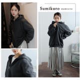 裏起毛 ハーフジップ パーカー | A Happy Marilyn | 詳細画像12 