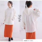 レースとプリーツから選べる バックデザイン パーカー | A Happy Marilyn | 詳細画像17 