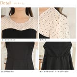 Rin 厚地ジョーゼット フロッキードット | A Happy Marilyn | 詳細画像17