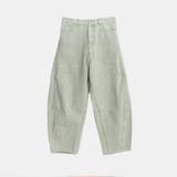 チノ/カーキ | 旬のバレルでトレンドスタイル バレルパンツ カーブパンツ | A Happy Marilyn