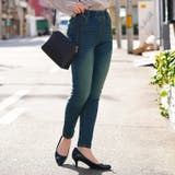 9.5分/インディゴユーズド/加工有 | 夏でもひんやり。足元に魔法をかけて。接触冷感 UV 魔法の美ライン | A Happy Marilyn