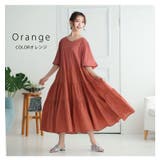 【風通るクラシック】ドッキング ティアード ワンピース | A Happy Marilyn | 詳細画像11 