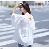前後2WAY 伸びる ゆるっとブラウス | A Happy Marilyn | 詳細画像15