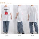 ネコプリント Tシャツ 大きいサイズ | A Happy Marilyn | 詳細画像18 