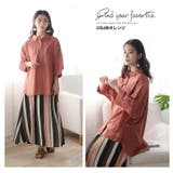 【さら軽コットン】 七分袖 ダブルポケット | A Happy Marilyn | 詳細画像16 