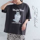 ねこプリント Tシャツ 大きいサイズ | A Happy Marilyn | 詳細画像11 
