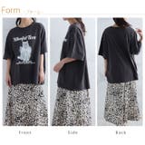 ねこプリント Tシャツ 大きいサイズ | A Happy Marilyn | 詳細画像20 