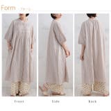 胸元レース切替 五分袖 ワンピース | A Happy Marilyn | 詳細画像11