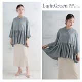 【さらっとタッチ】 ウエスト切替デザイン 七分袖 | A Happy Marilyn | 詳細画像15 