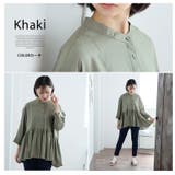 【さらっとタッチ】 ウエスト切替デザイン 七分袖 | A Happy Marilyn | 詳細画像18 