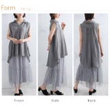 襟付き ノースリ チュニック | A Happy Marilyn | 詳細画像11 