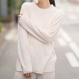 アイボリー(オフホワイト) | Tシャツ感覚で着れる カメレオン級の着回しが叶う リブ | A Happy Marilyn